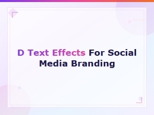 Free 3d Fonts for Eye-Catching Social Media Branding